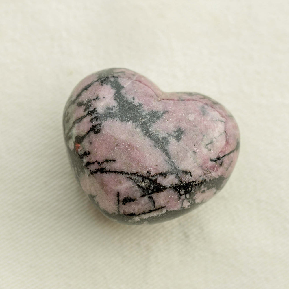 Rhodonite Heart - Djuna Studios