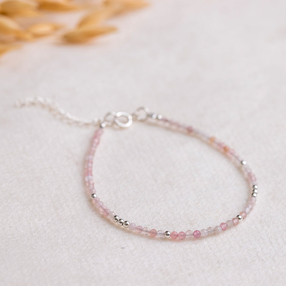 Rose Quartz Bracelet - Dainty - Djuna Studios