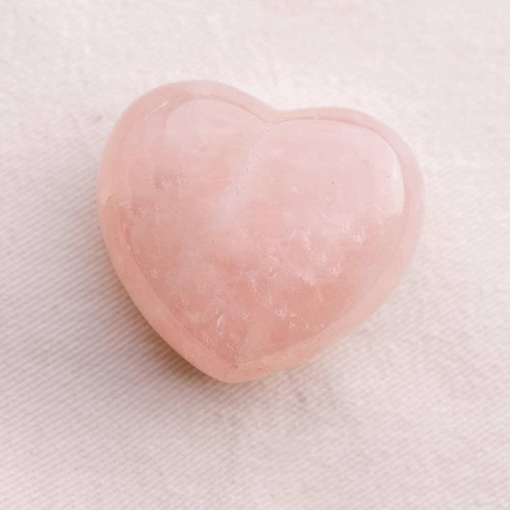 Rose Quartz Heart - Djuna Studios
