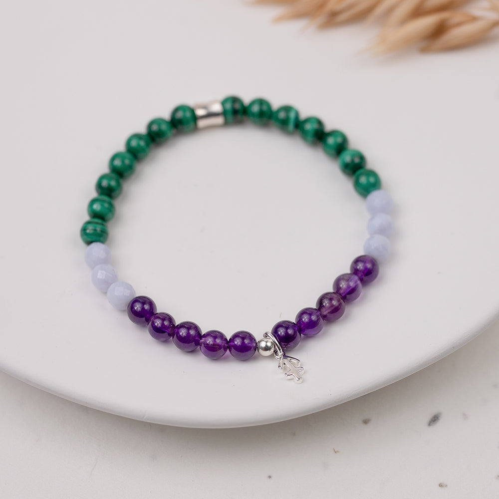 Sagittarius Birthstone Gemstone Bracelet - Djuna Studios