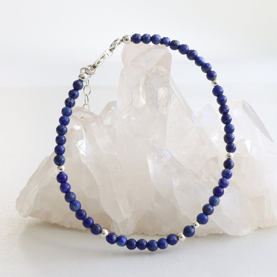 Lapis Lazuli Dainty Bracelet - Djuna Studios