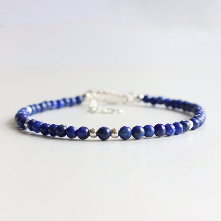 Lapis Lazuli Dainty Bracelet - Djuna Studios