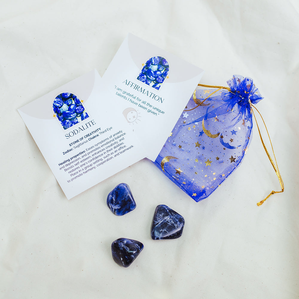 Sodalite Tumblestones - Djuna Studios