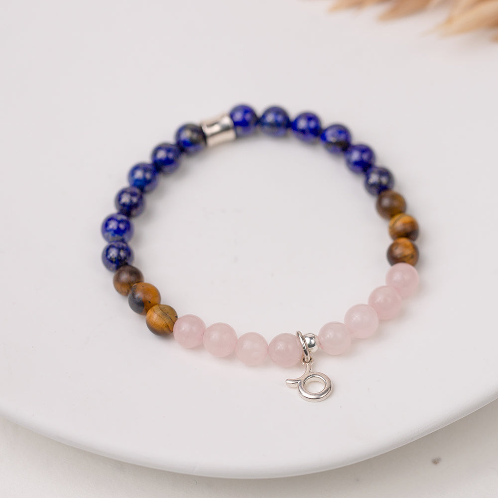 Taurus Birthstone Gemstone Bracelet - Djuna Studios