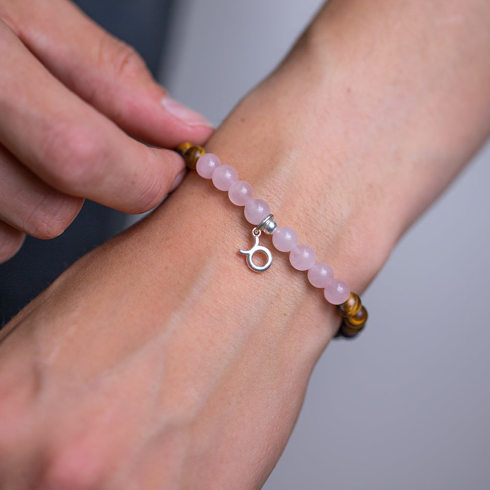 Taurus Birthstone Gemstone Bracelet - Djuna Studios