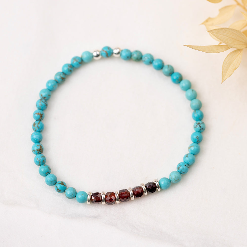 Sparkling Joy Gemstone Bracelet 4mm - Djuna Studios
