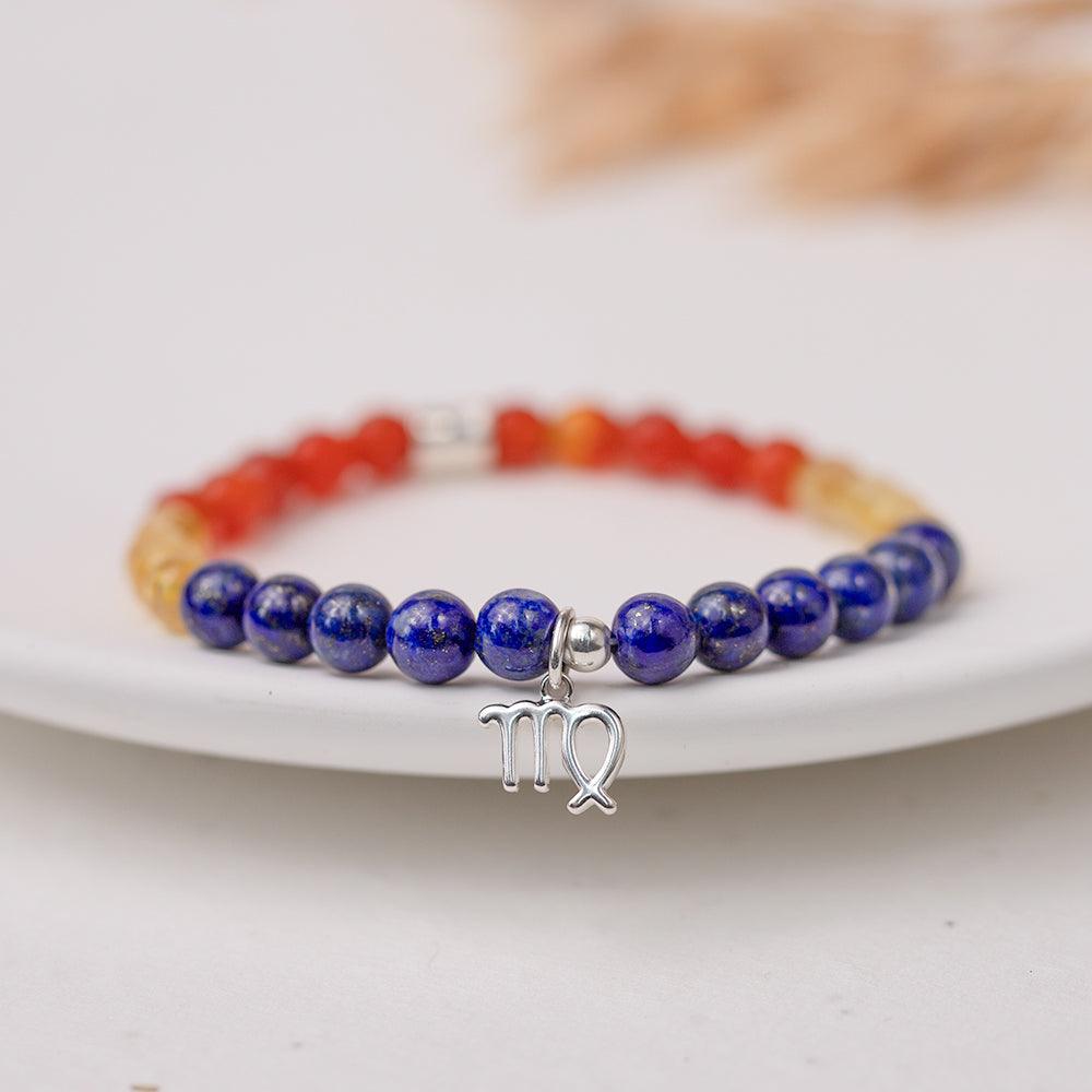 Virgo Birthstone Gemstone Bracelet - Djuna Studios