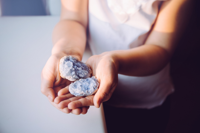 Let's Talk Blue Crystals