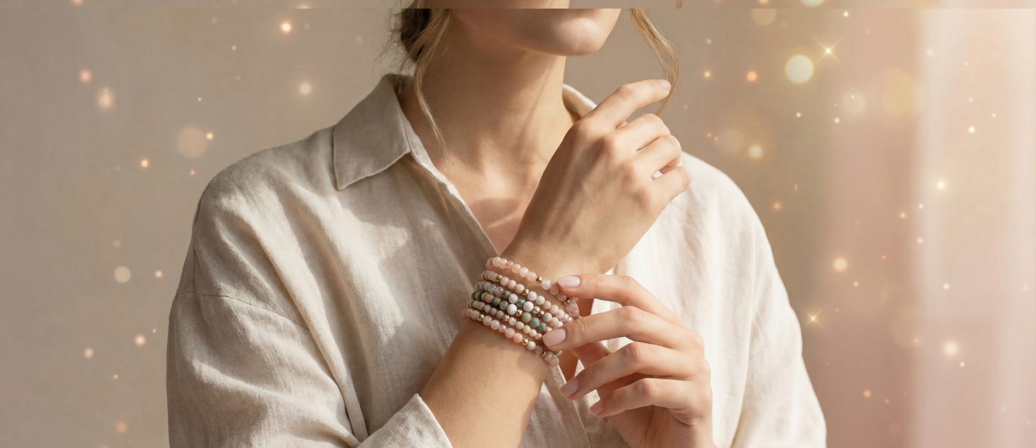 Discover the beauty of a gemstone bracelet! Wear a precious gemstone close to your skin such as this gorgeous lava stone bracelet featuring rhodonite beads and....