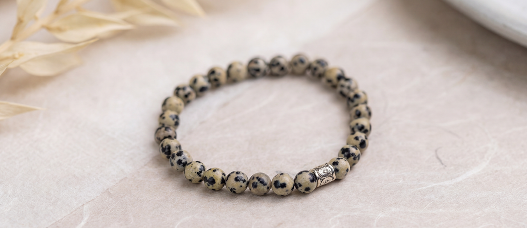 Shop the Dalmatian Jasper Crystal Collection - Fashionable Jewellery for Everyday Wear 