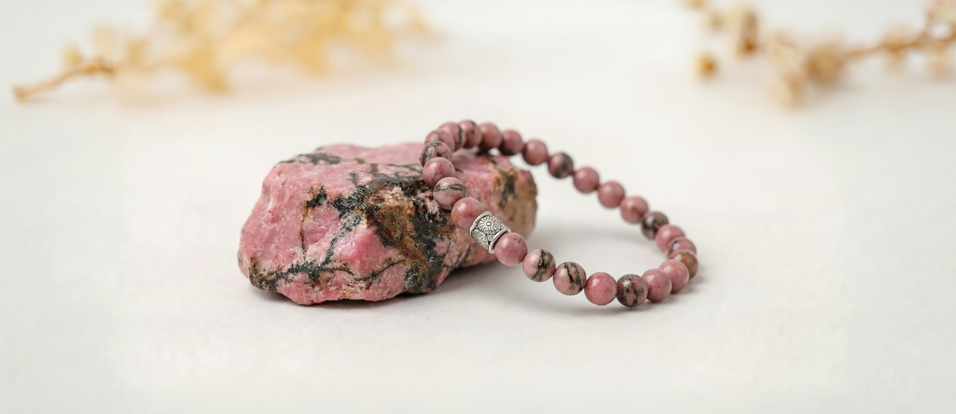 Shop the Rhodonite Crystal Collection - Fashionable Jewellery for Everyday Wear 
