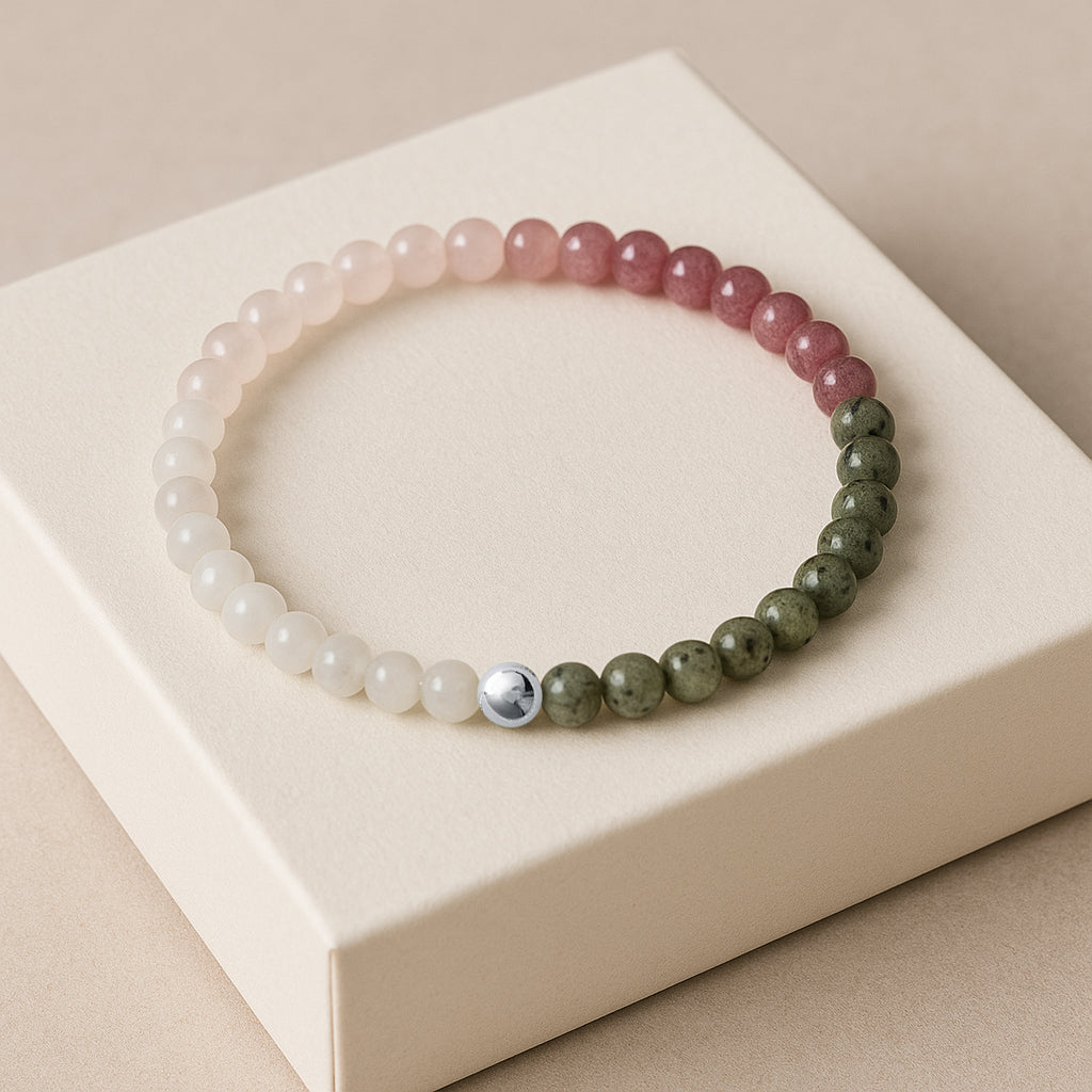 Create Your Own 4mm Bead Bracelet – 4 Gemstones