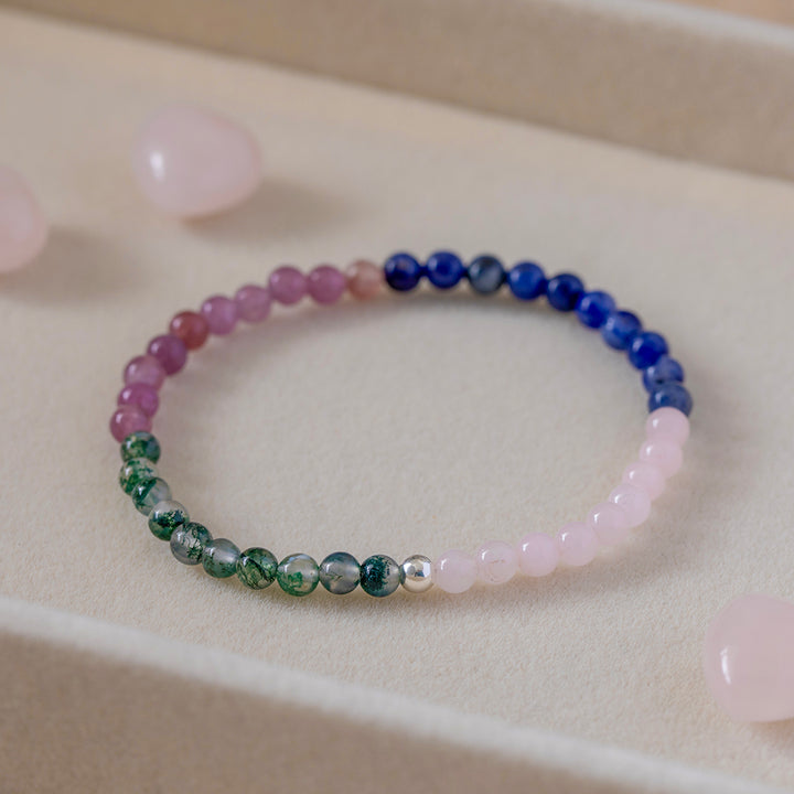 Create Your Own 4mm Bead Bracelet – 4 Gemstones