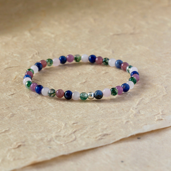 Create Your Own 4mm Bead Bracelet – 4 Gemstones