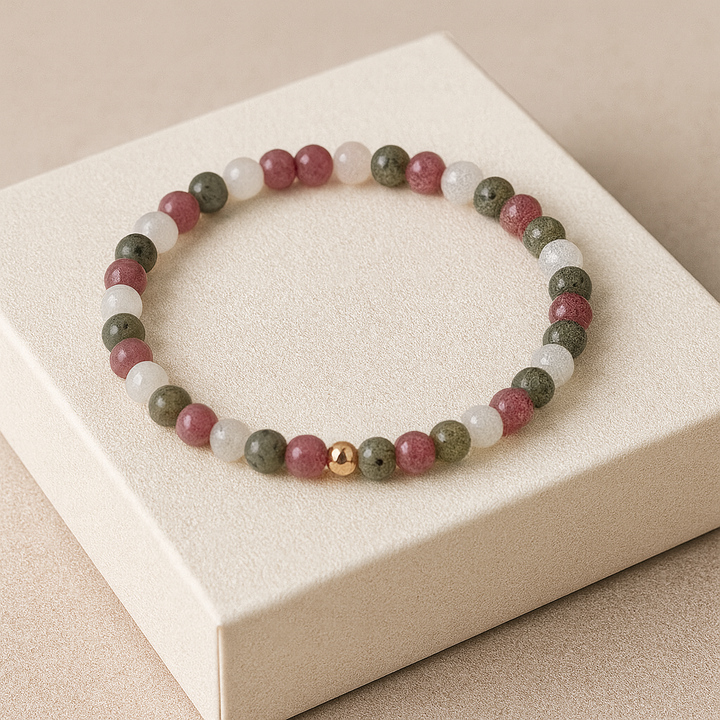 Create Your Own 4mm Bead Bracelet – 4 Gemstones