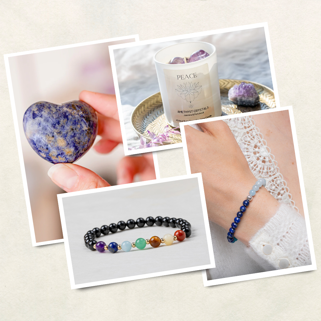 Crystal and Gemstone Jewellery Handmade in Kent UK Djuna Studios