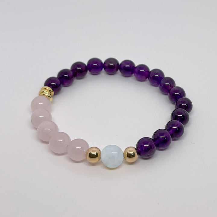 Amethyst Dreamweave Bracelet 8mm - Djuna Studios