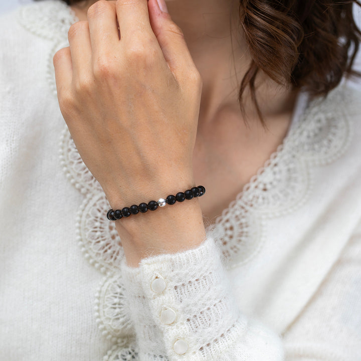 Black Tourmaline Essential Bracelet 6mm - Djuna Studios