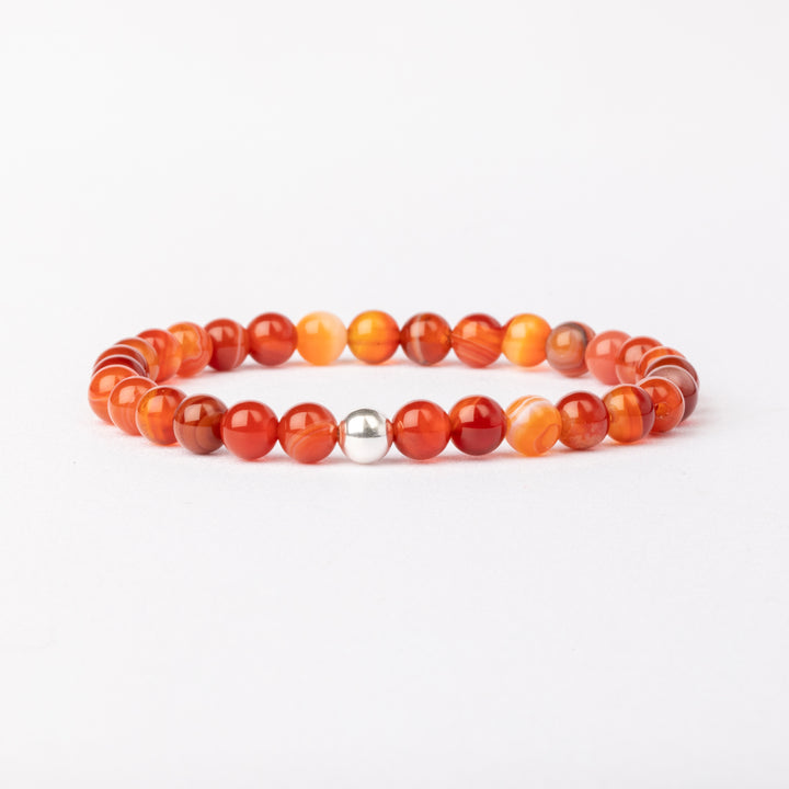 Carnelian Essential Bracelet 6mm - Djuna Studios