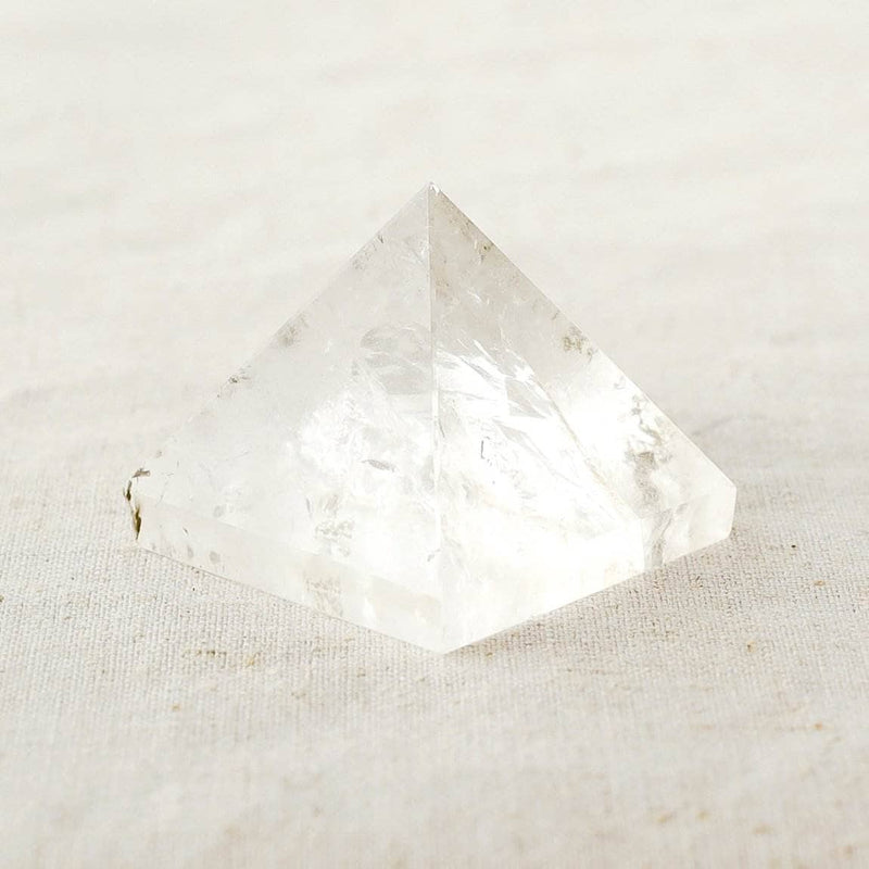 Pyramidal Quartz Quartz Crystal Pyramid or Emotional Healing Promoting Clarity – Djuna & Co.