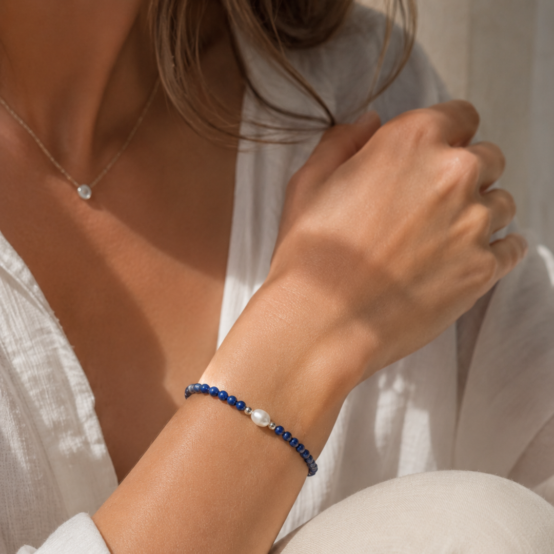 Create Your Own 4mm Gemstone and Pearl Bracelet