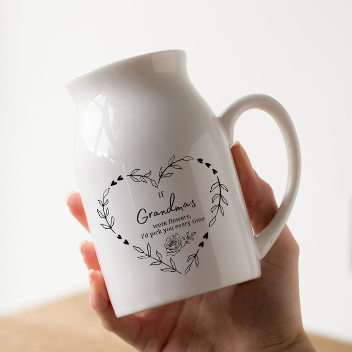 If Grandma's Were Flowers Gift Box with Vase - Djuna Studios