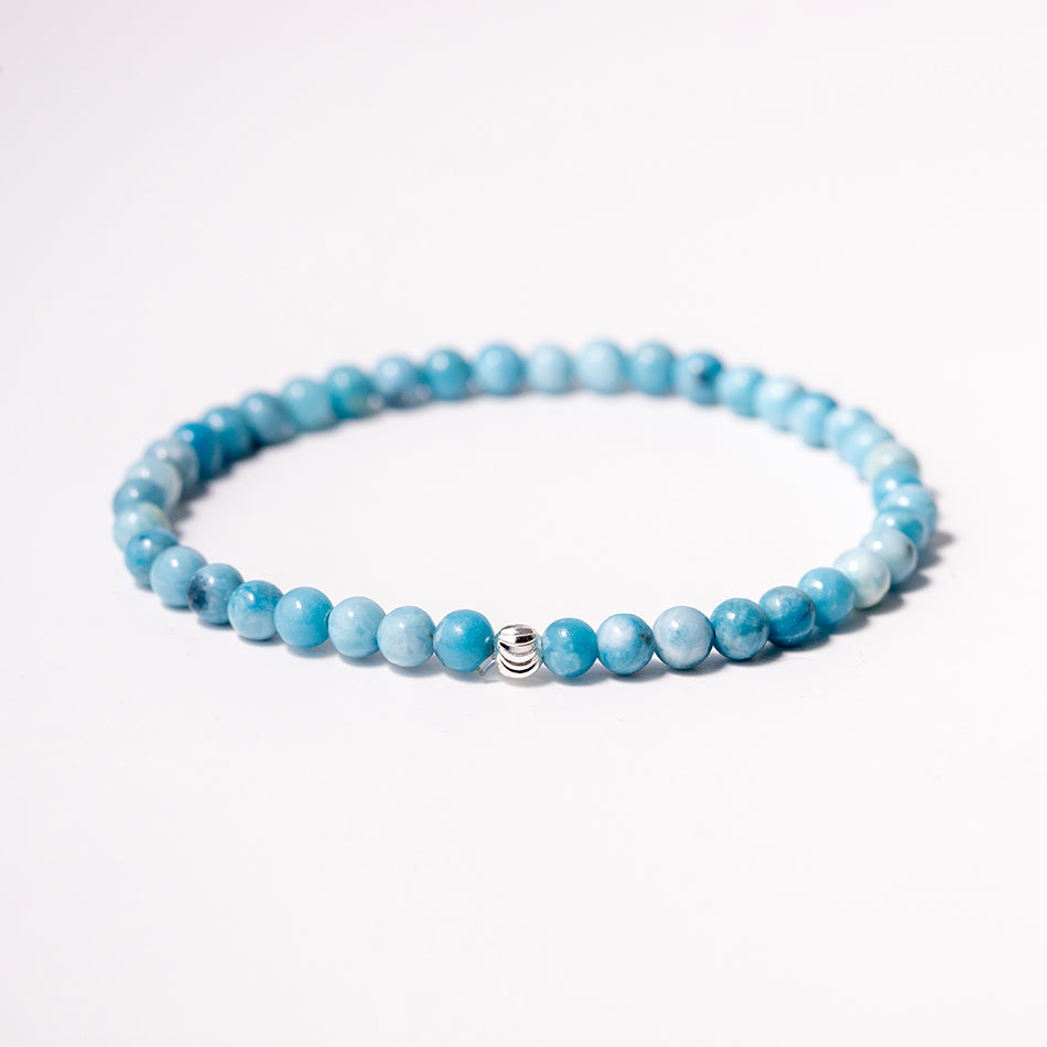 Larimar Boyfriend Bracelet | Handcrafted By The Larimar Shop