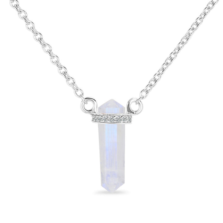 Moonstone Radiance Necklace - Djuna Studios