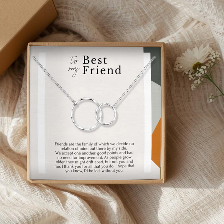 Forever Connected Two-Link Necklace - To My Best Friend