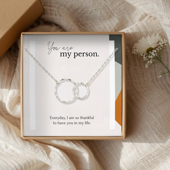 Forever Connected Two-Link Necklace - You Are My Person