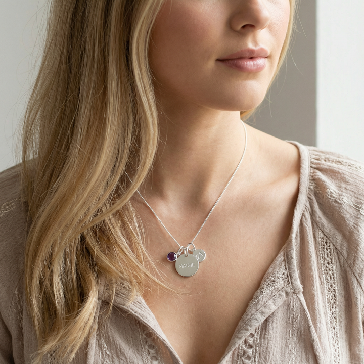 Personalised Milestone Birthday Necklace