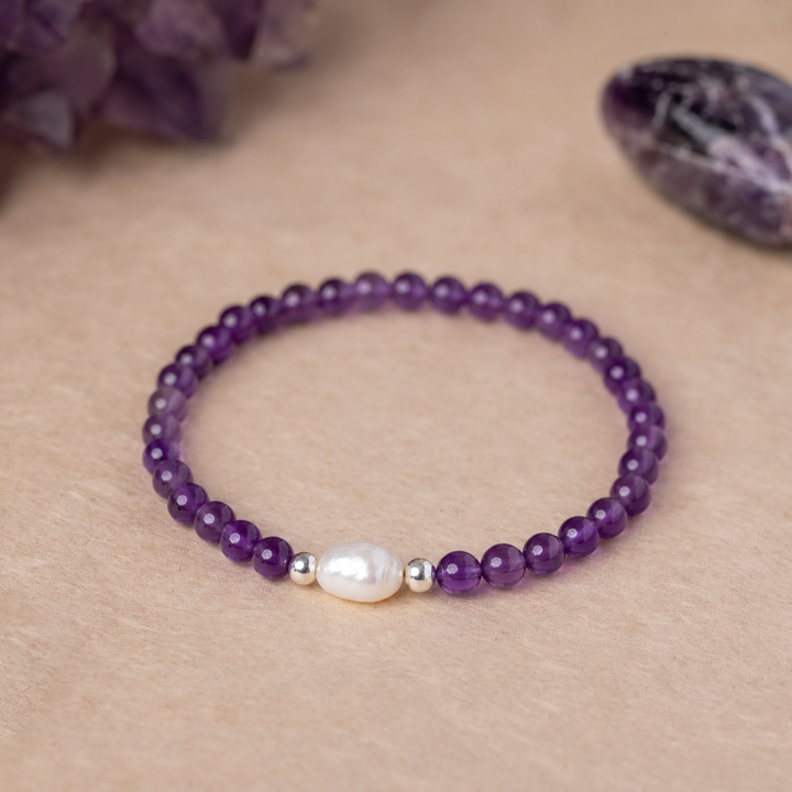Create Your Own 4mm Gemstone and Pearl Bracelet