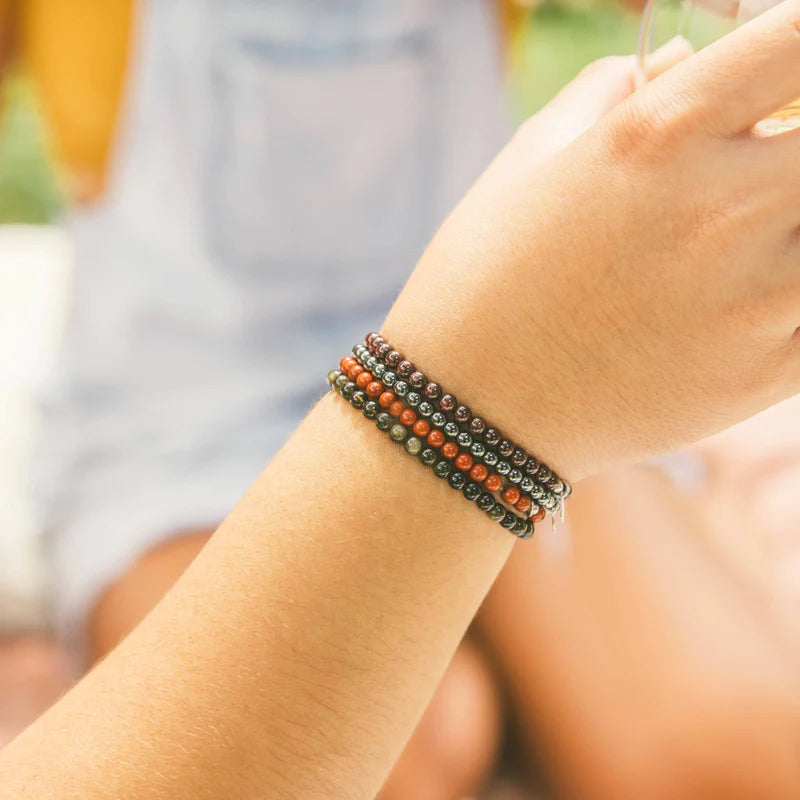 Root Chakra Bracelet Set