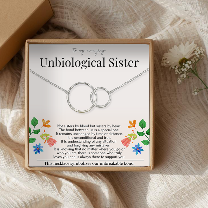 Forever Connected Two-Link Necklace - Unbiological Sisters