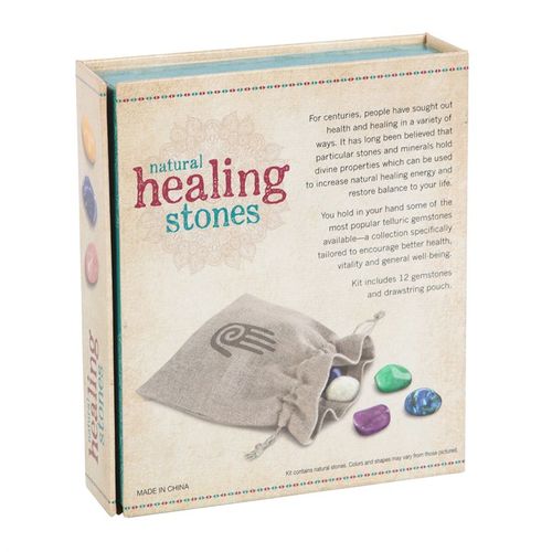 Set of 12 Natural Crystal Healing Gemstones - Djuna Studios
