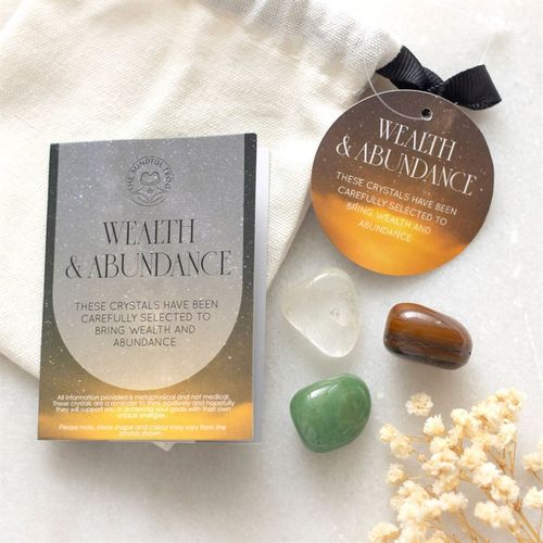 Wealth & Abundance Healing Crystal Set - Djuna Studios