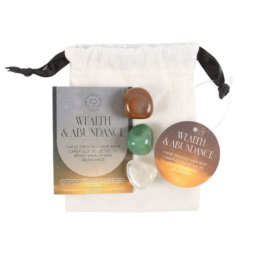 Wealth & Abundance Healing Crystal Set - Djuna Studios