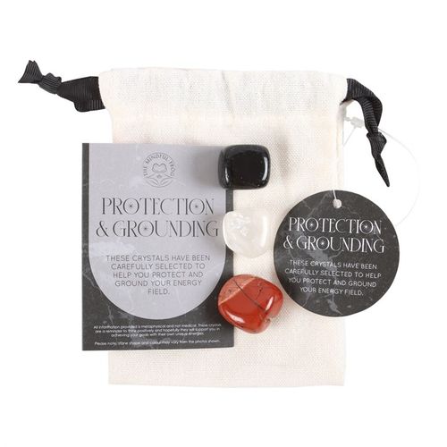 Protection & Grounding Healing Crystal Set - Djuna Studios