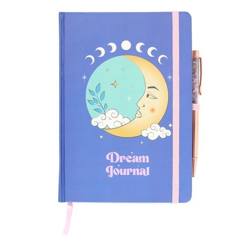 Moon Dream Journal with Amethyst Pen - Djuna Studios
