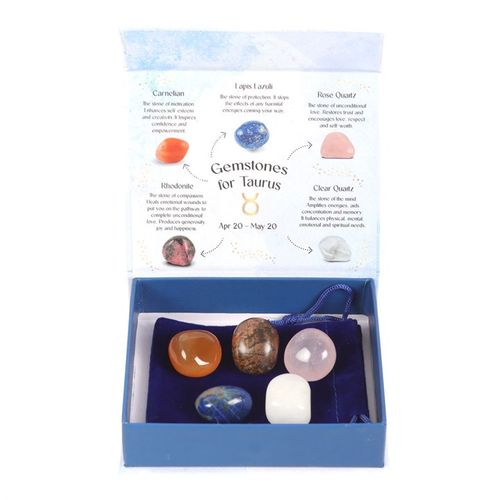 Taurus Crystal Tumblestone Set - Djuna Studios