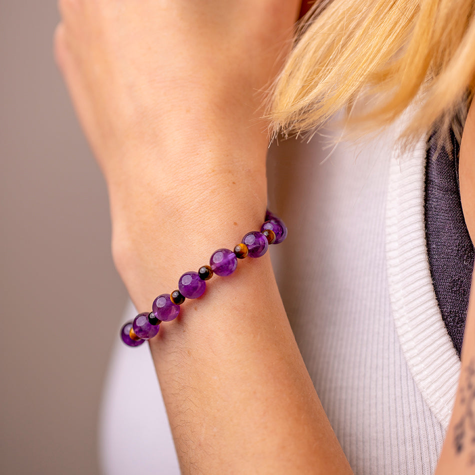 Positive Vibes Chakra Charm Bracelet  UK Made  ChloBo