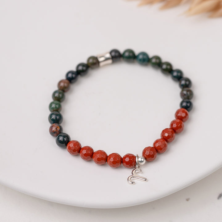 Aries Birthstone Gemstone Bracelet - Djuna Studios