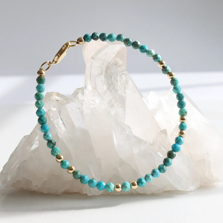 Turquoise Dainty Bracelet - Djuna Studios