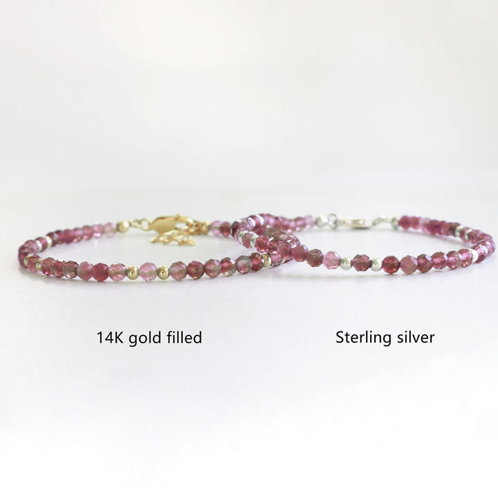 Ruby Dainty Bracelet - Djuna Studios