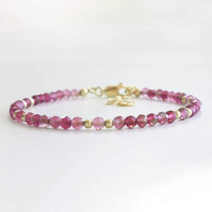 Ruby Dainty Bracelet