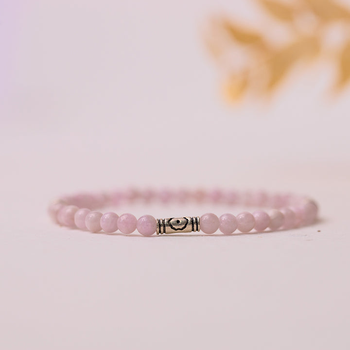 Tranquil Heart Gemstone Bracelet 4mm - Djuna Studios
