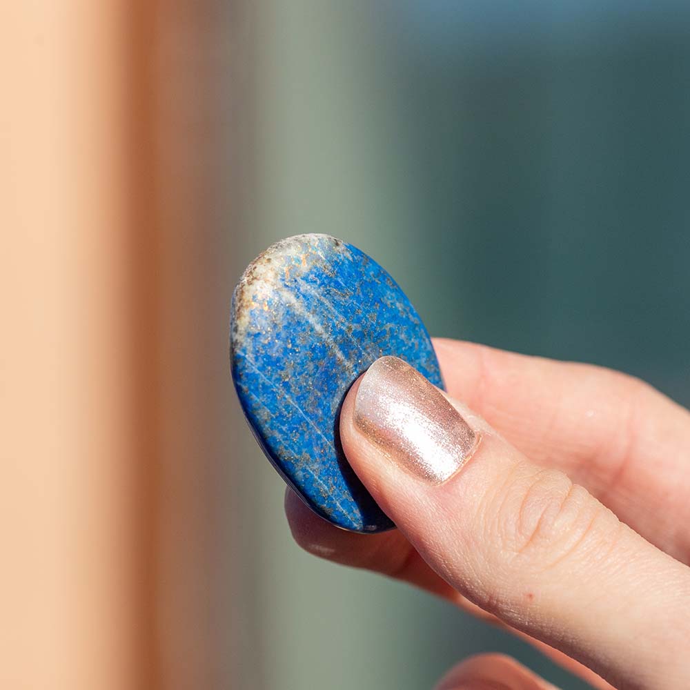 Lapis Lazuli Thumb Stone - Djuna Studios