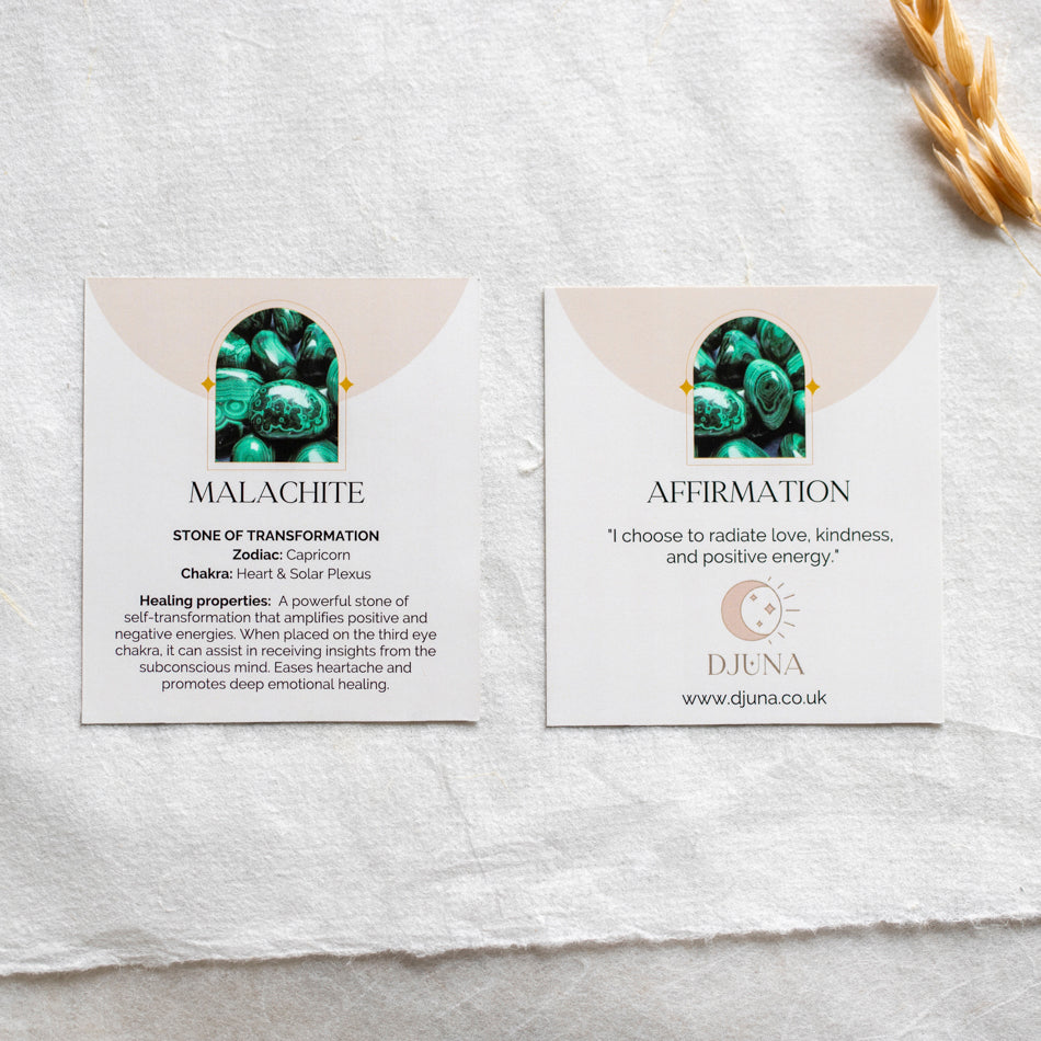 Malachite Bracelet - Dainty - Djuna Studios