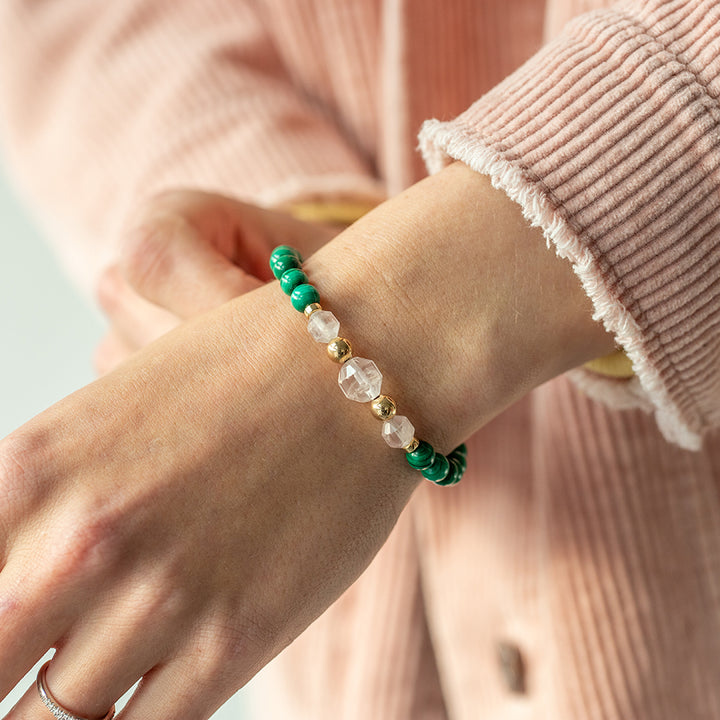 Self Empowerment Gemstone Bracelet 6mm - Djuna Studios