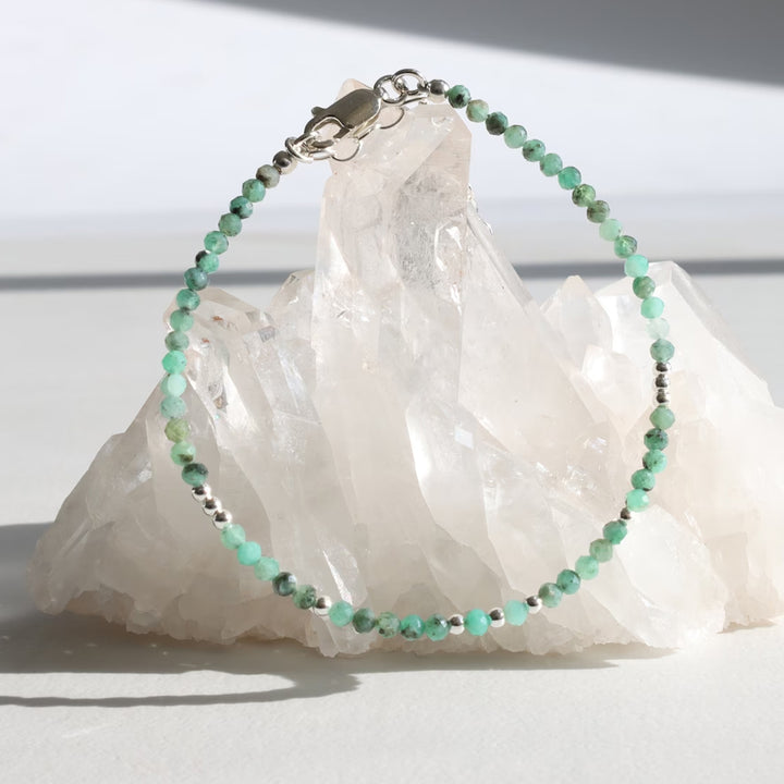 Emerald Dainty Bracelet - Djuna Studios